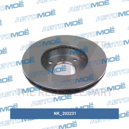 Диск тормозной передний 202231 NK (фото №2)