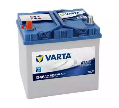 Аккумуляторная батарея, D48 12в 60а/ч 540А, п.п., ев. кл. 5604110543132 Varta (фото №2)