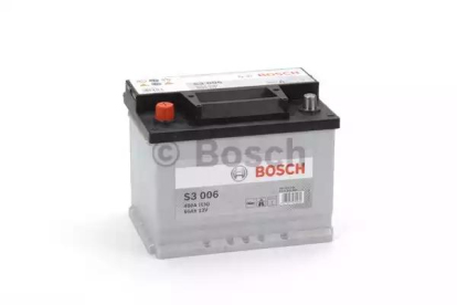 Аккумулятор 55A/Ч прямая полярность 0092S30060 Bosch (фото №1)