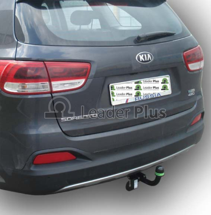 Фаркоп для KIA SORENTO PRIME 2015-2018 (дизель, бензин) / HYUNDAI SANTA FE 2015-2018 (дизель)&nbsp; K121A Leader Plus (фото №1)
