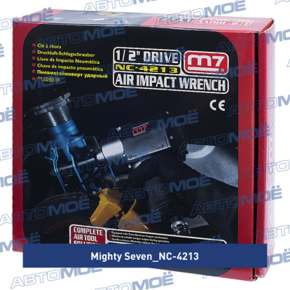 Гайковерт пневматический ударный 1/2", 813Нм NC-4213 Mighty Seven (фото №4)