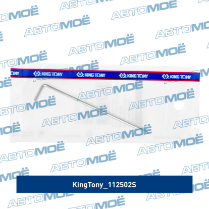 Шестигранник Гобразный 1/16", дюймовый 112502S King Tony (фото №1)