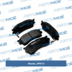 Колодки тормозные передние MPK12 Mando (мини-фото №1)