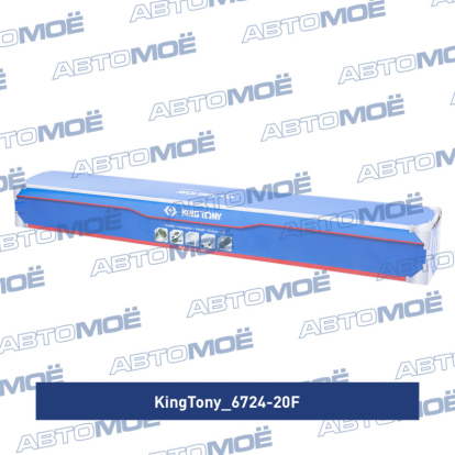 Трещотка 3/4", 500 мм, 24 зубца, дисковый механизм 6724-20F King Tony (фото №1)
