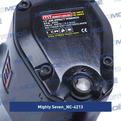 Гайковерт пневматический ударный 1/2", 813Нм NC-4213 Mighty Seven (фото №2)